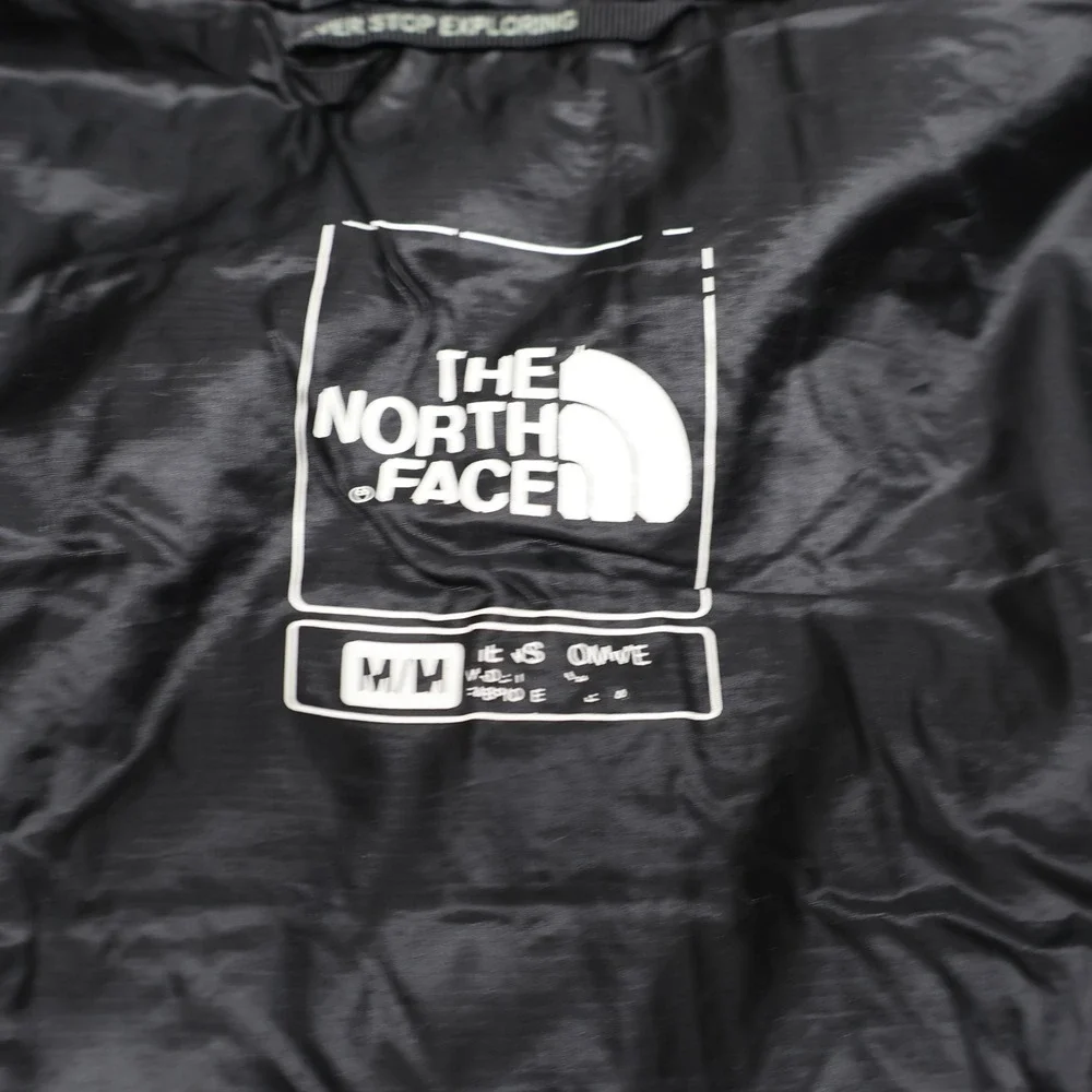 North Face Jacket Mens Medium Black Thermoball Insulated Light Quilted Puffer
